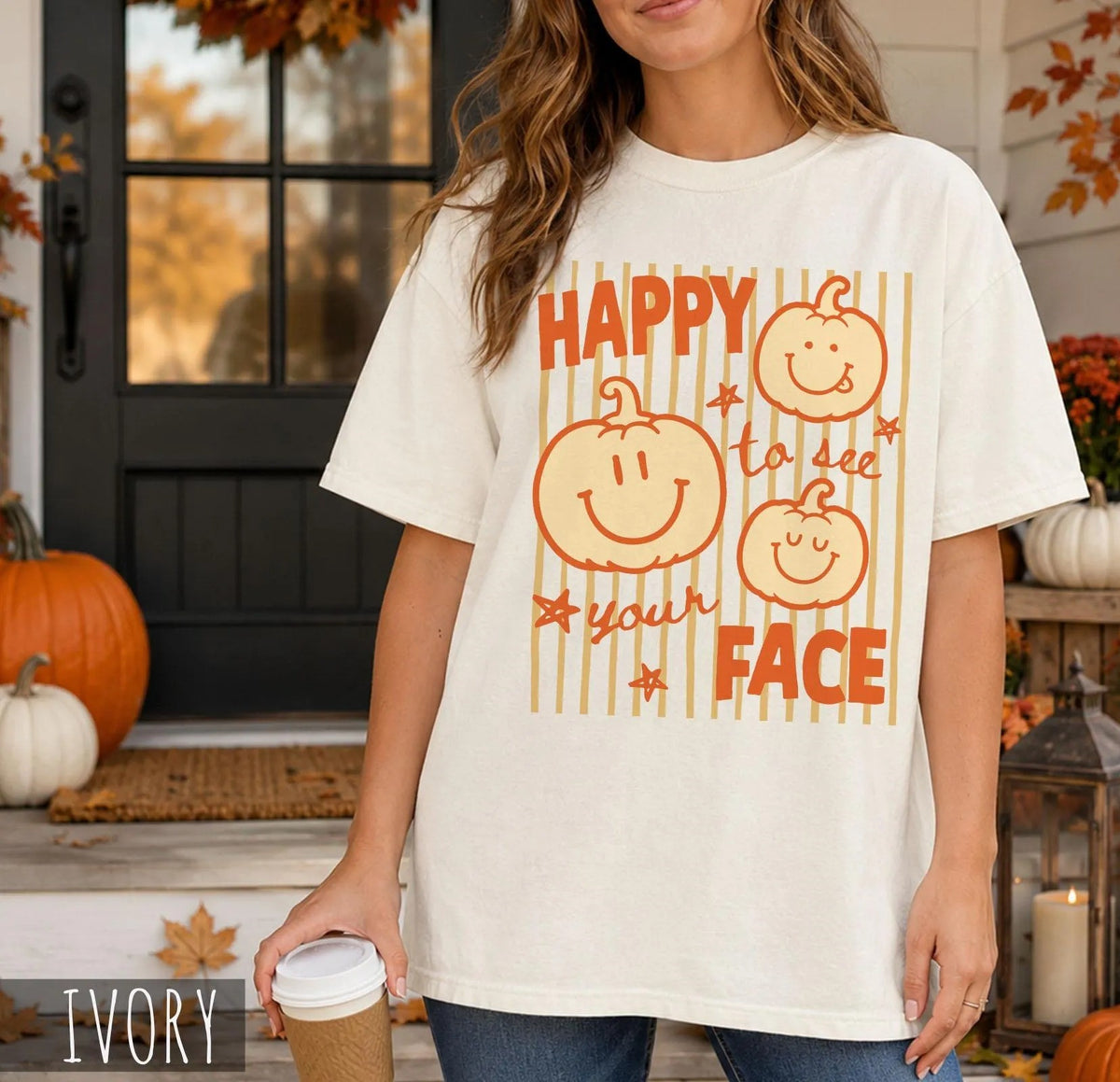 Groovy Teacher Fall Comfort color T-Shirt