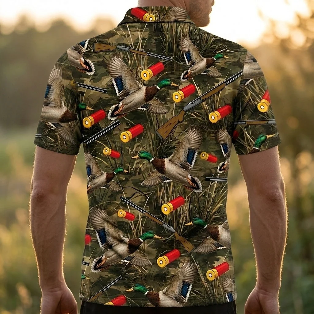 Duck Hunting Polo Shirt TH309