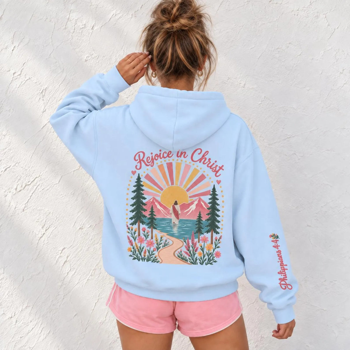 Rejoice in Christ Hoodie