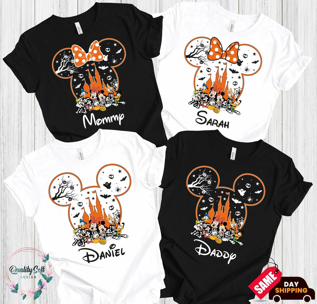 Halloween Disney Custom Name Shirt