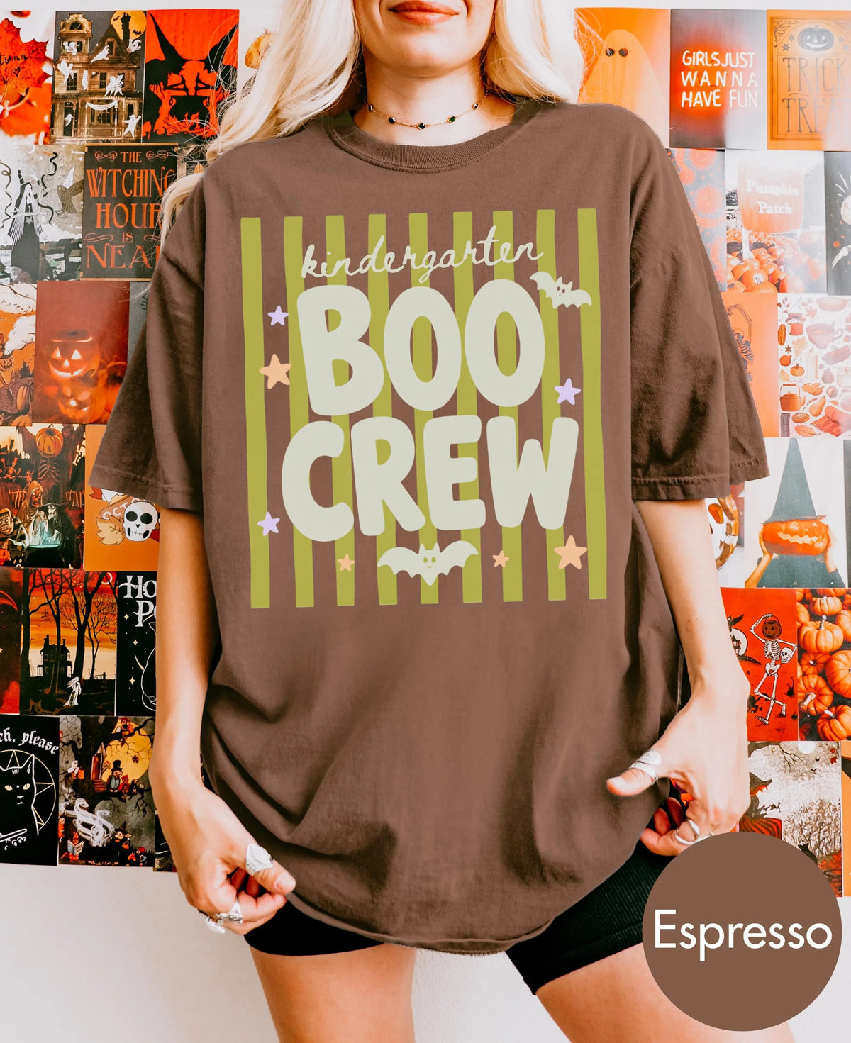 Boo Crew Kindergarten Comfort color T-Shirt