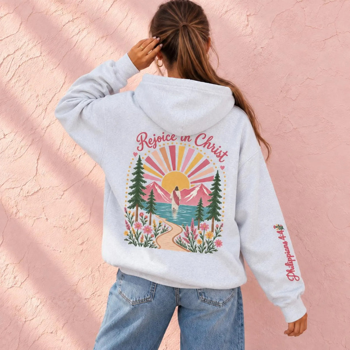 Rejoice in Christ Hoodie