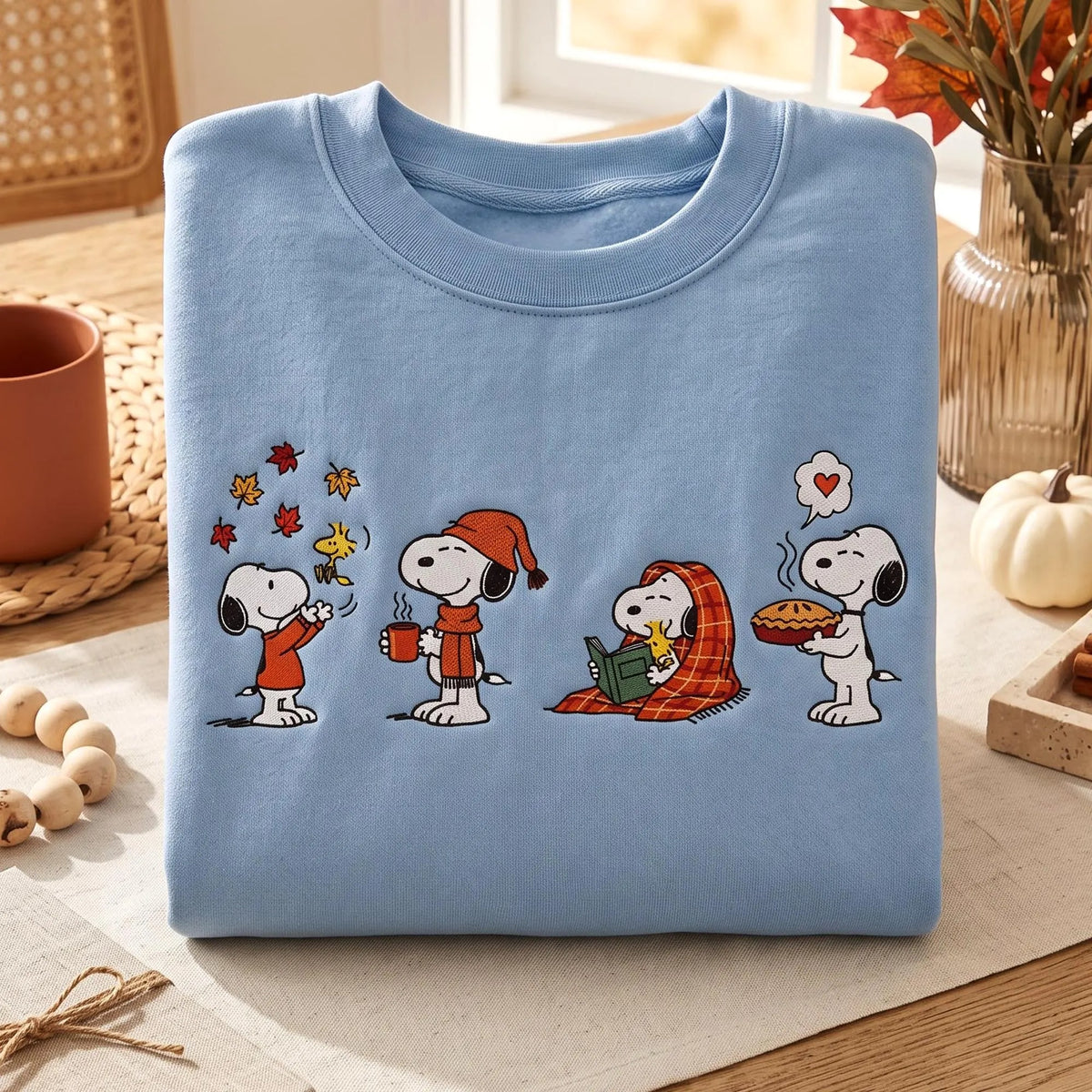 Autumn Season Coffee Dog Shirt