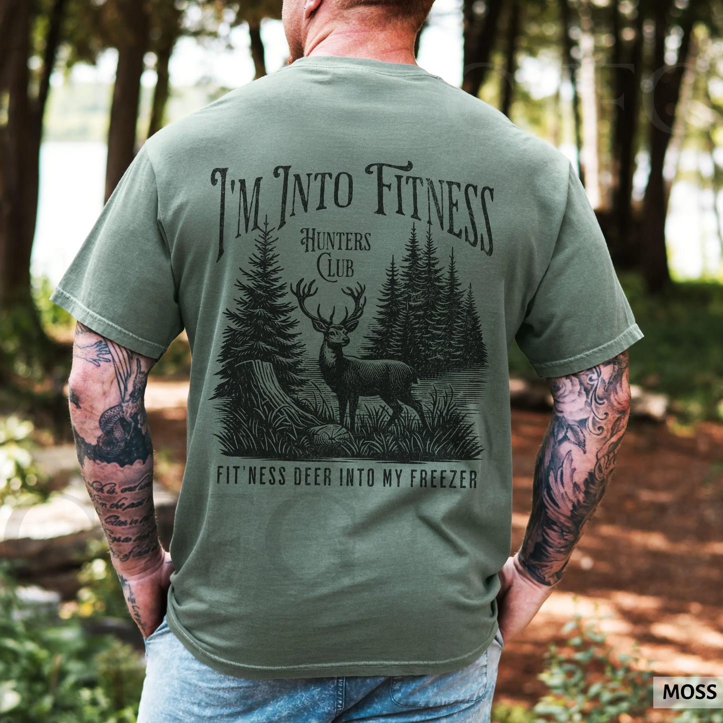 Funny Deer Hunting Outdoor Cotton Shirt TH3001