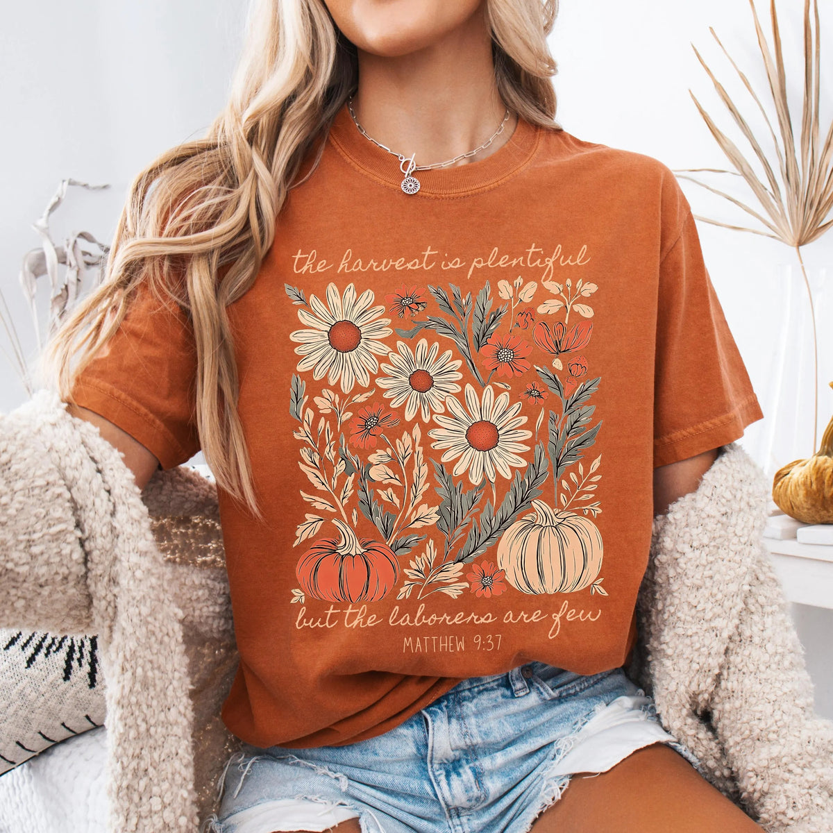 The harvest is plentiful, but the laborers are few Shirt