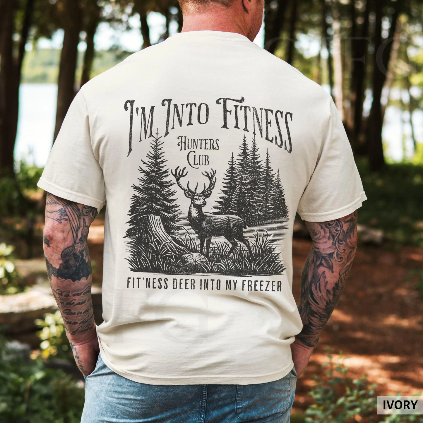 Funny Deer Hunting Outdoor Cotton Shirt TH3001