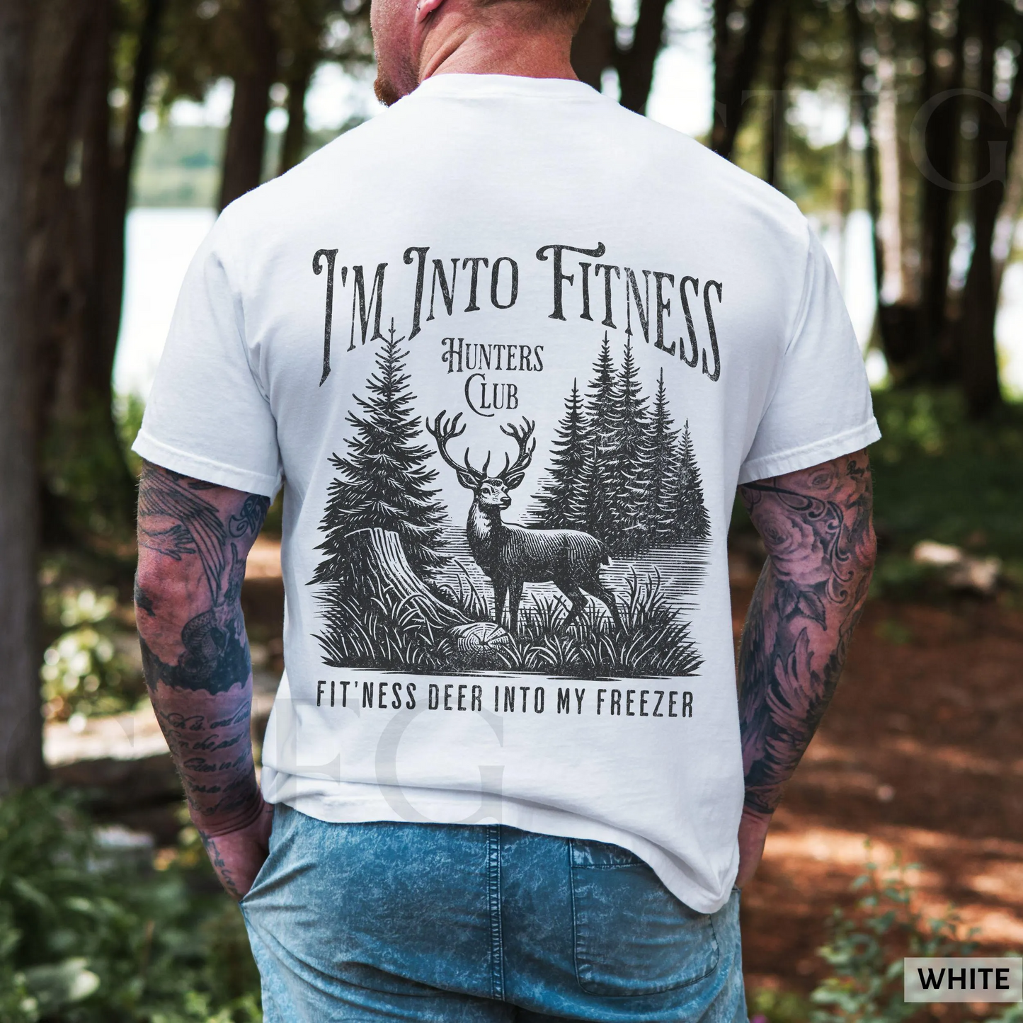 Funny Deer Hunting Outdoor Cotton Shirt TH3001