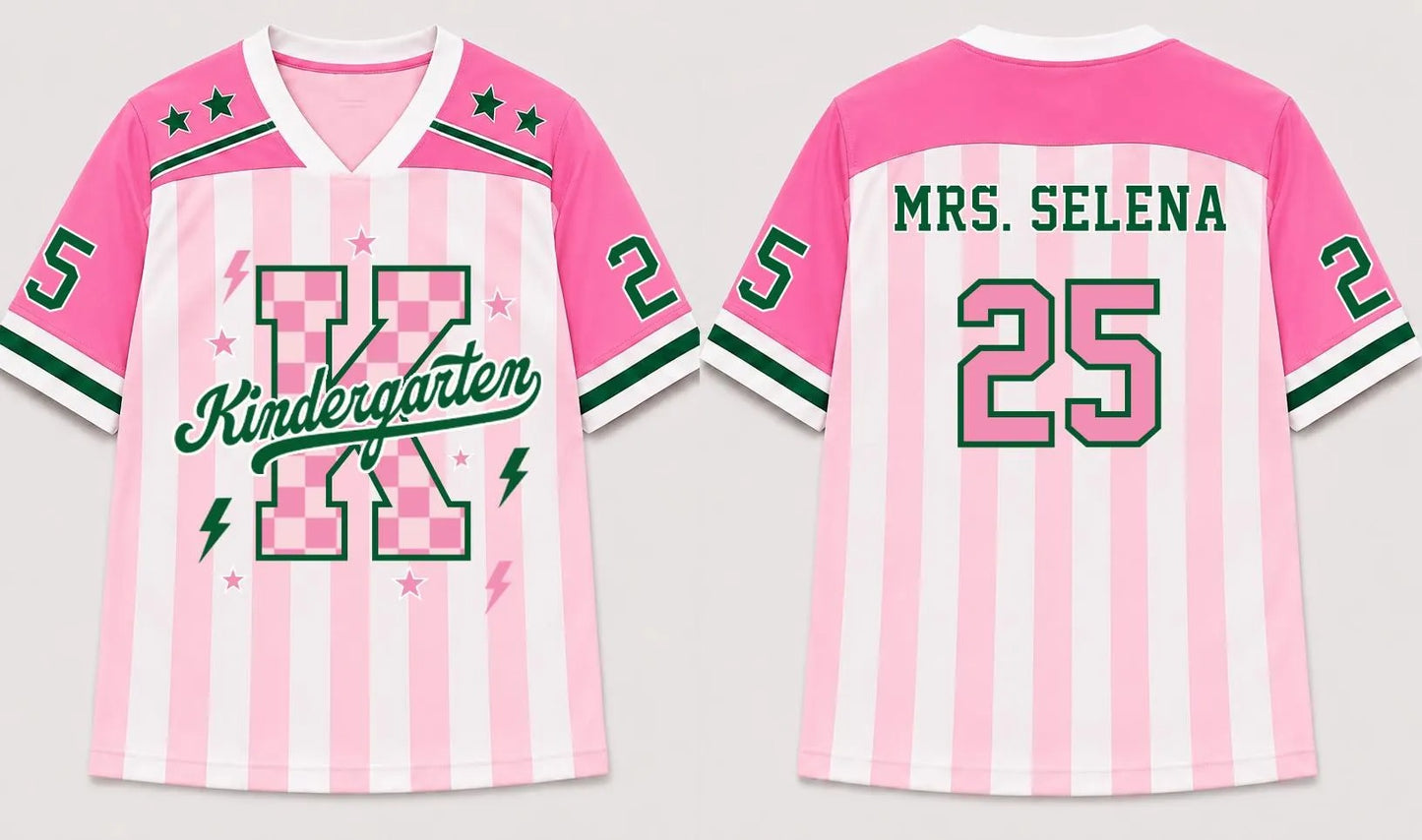 Personalized Grade Level Team Teacher Mesh Jersey