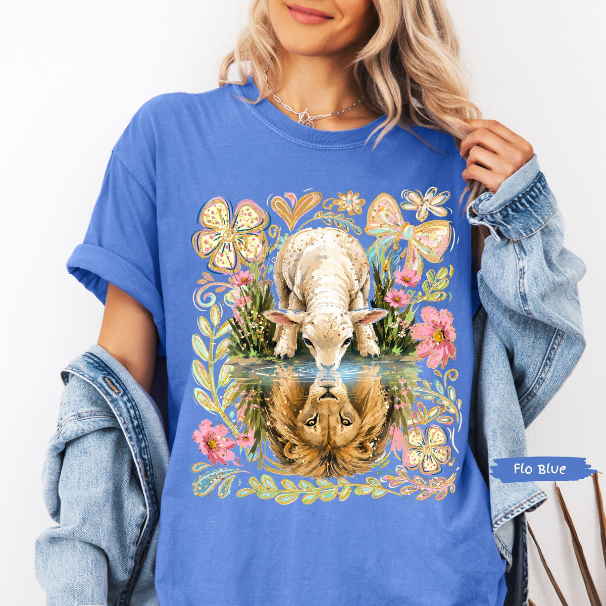 Lion And Lamb Christian Shirt