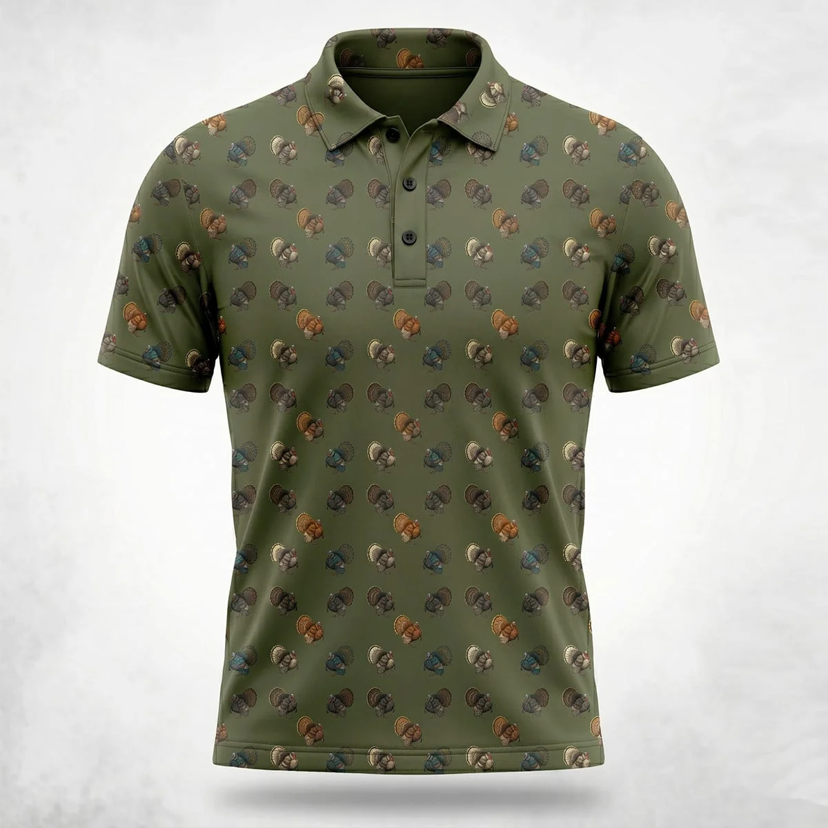 Turkey Hunting Polo Shirt TH3024