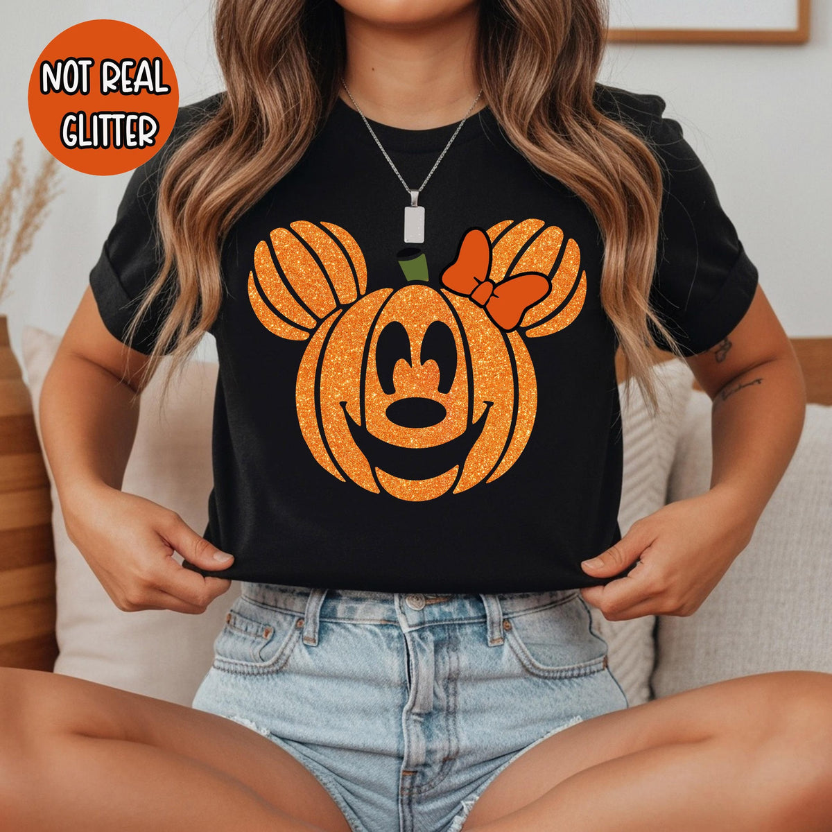 Mickey Minnie Pumpkin Shirt