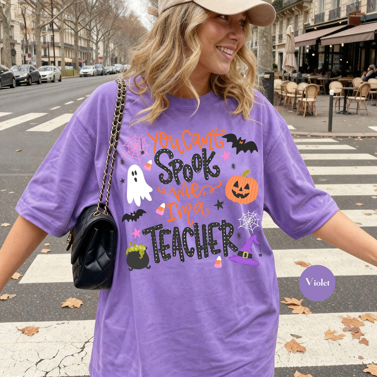 You Can't Spook Me Comfort color T-Shirt