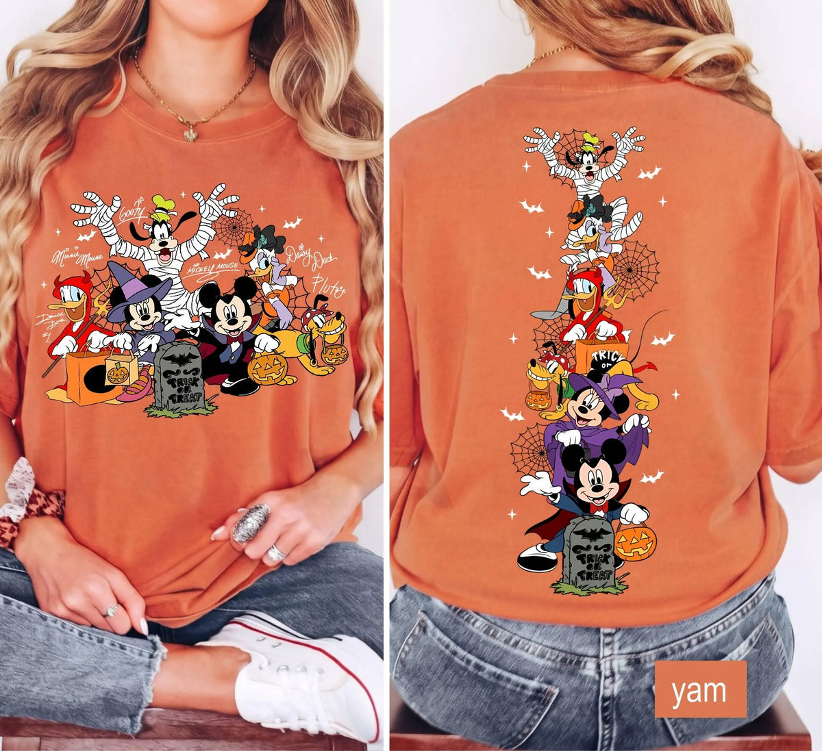 2-side Disney Halloween 2026 Shirt
