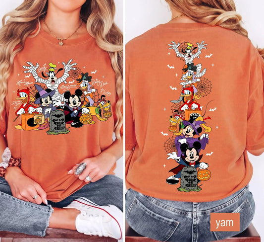 2-side Disney Halloween 2026 Shirt