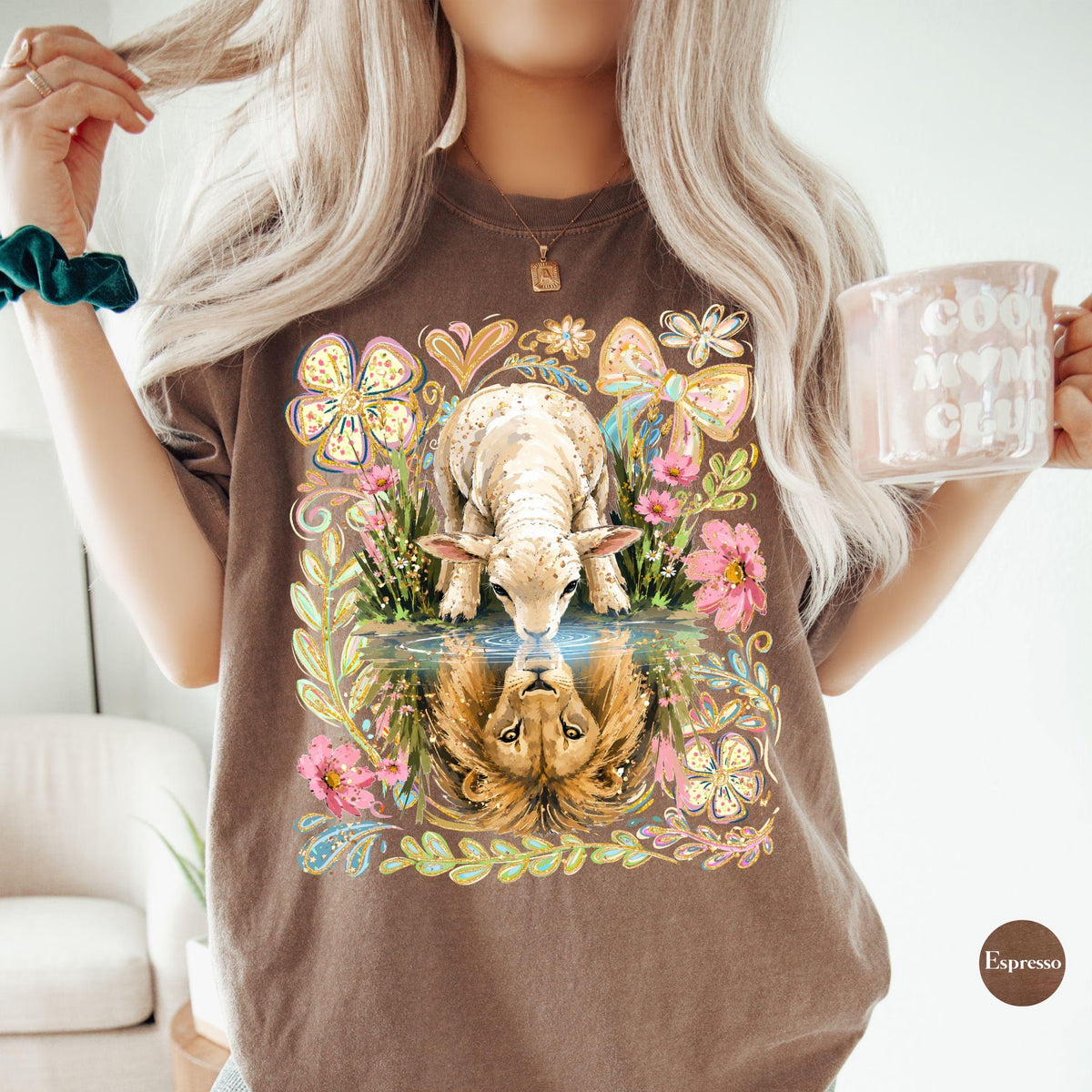 Lion And Lamb Christian Shirt