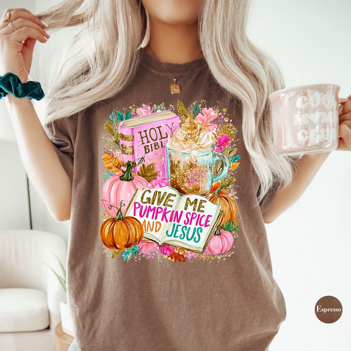 Give Me Pumpkin Spice And Jesus Shirt