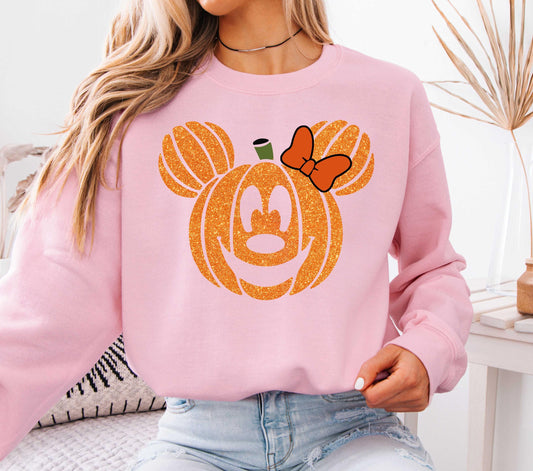 Mickey Minnie Pumpkin Shirt