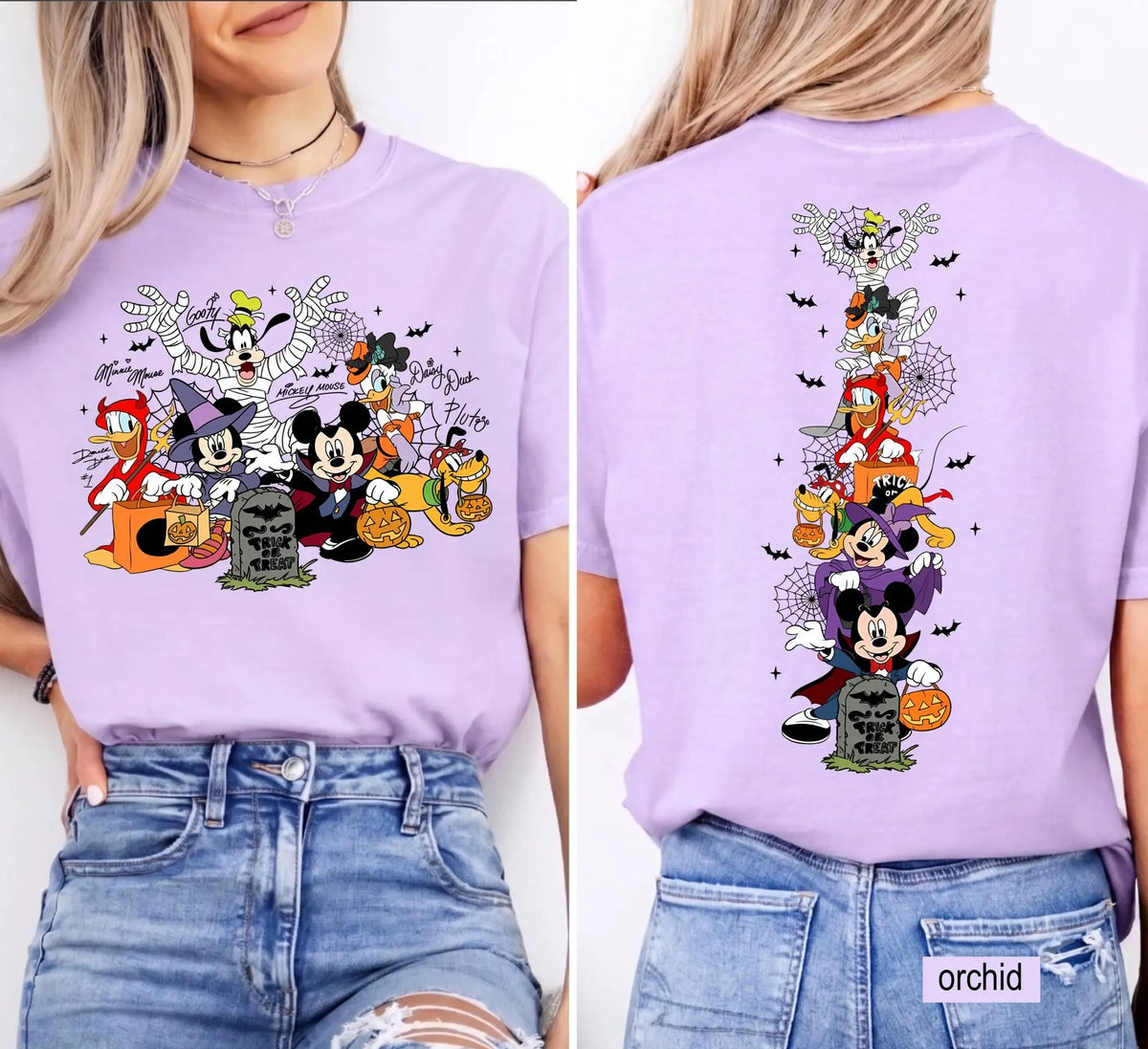 2-side Disney Halloween 2026 Shirt
