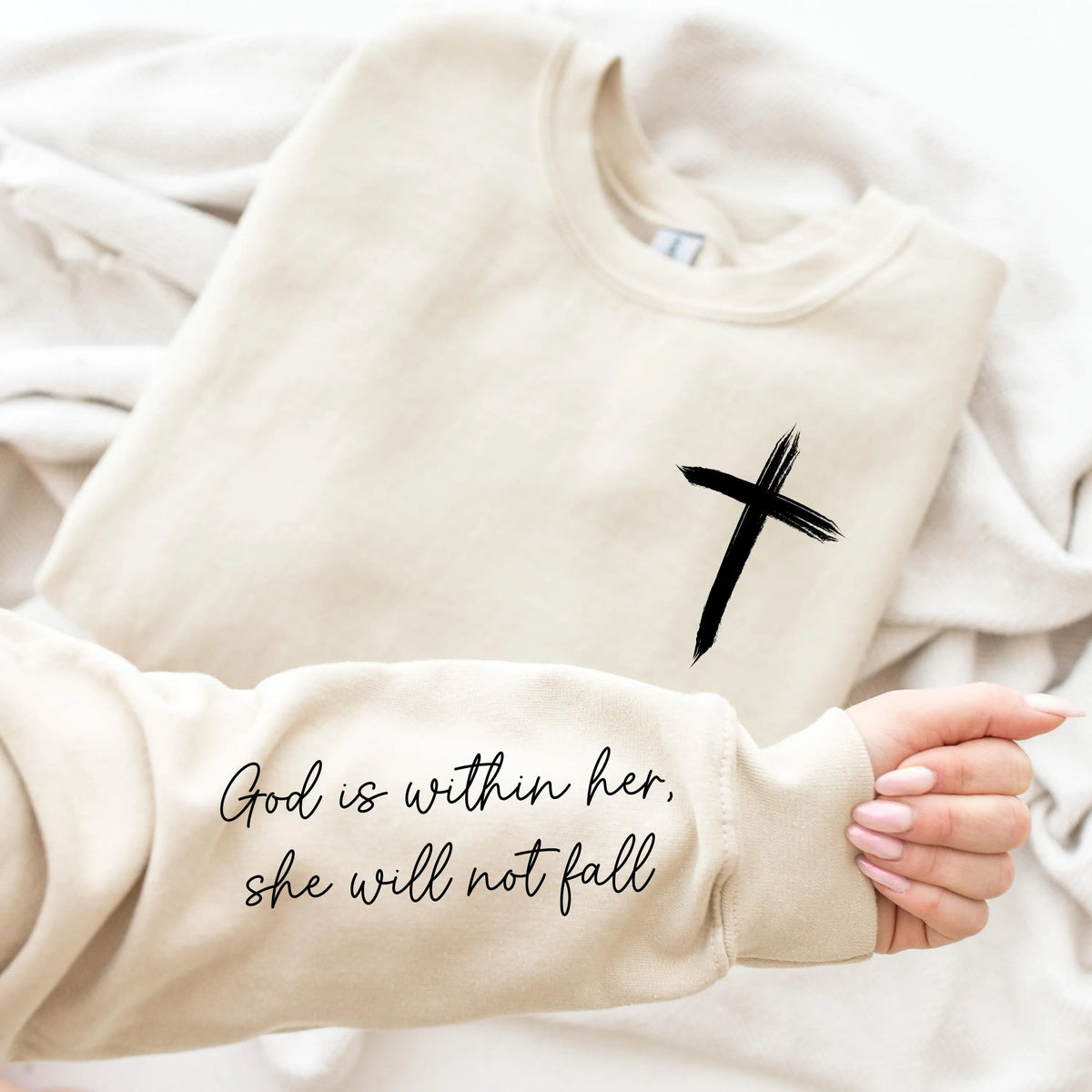 God Is Within Her Sweatshirt