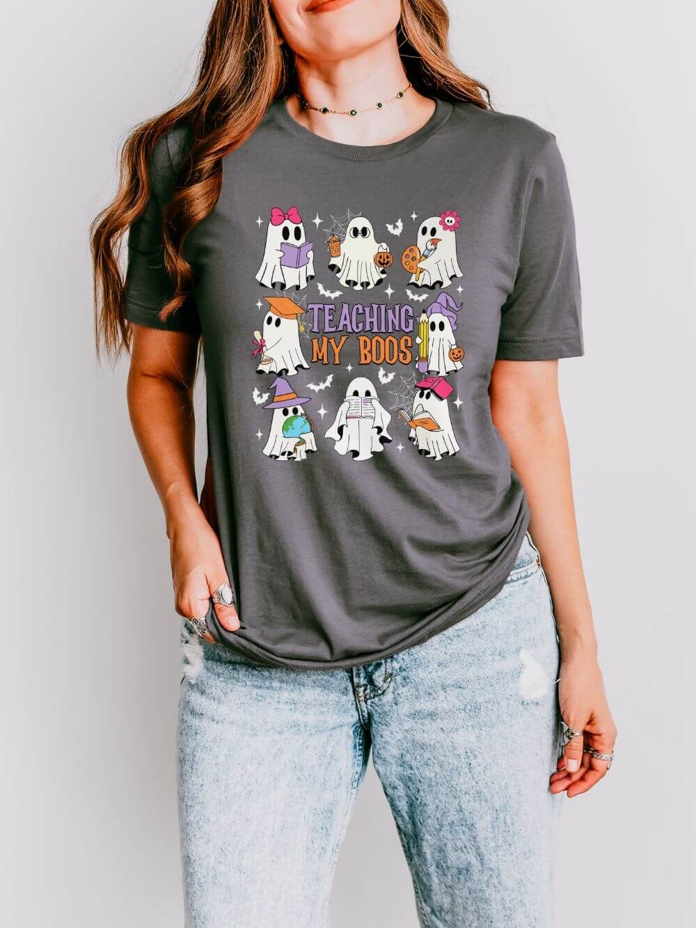 Teaching My Boos Halloween Comfort color T-Shirt