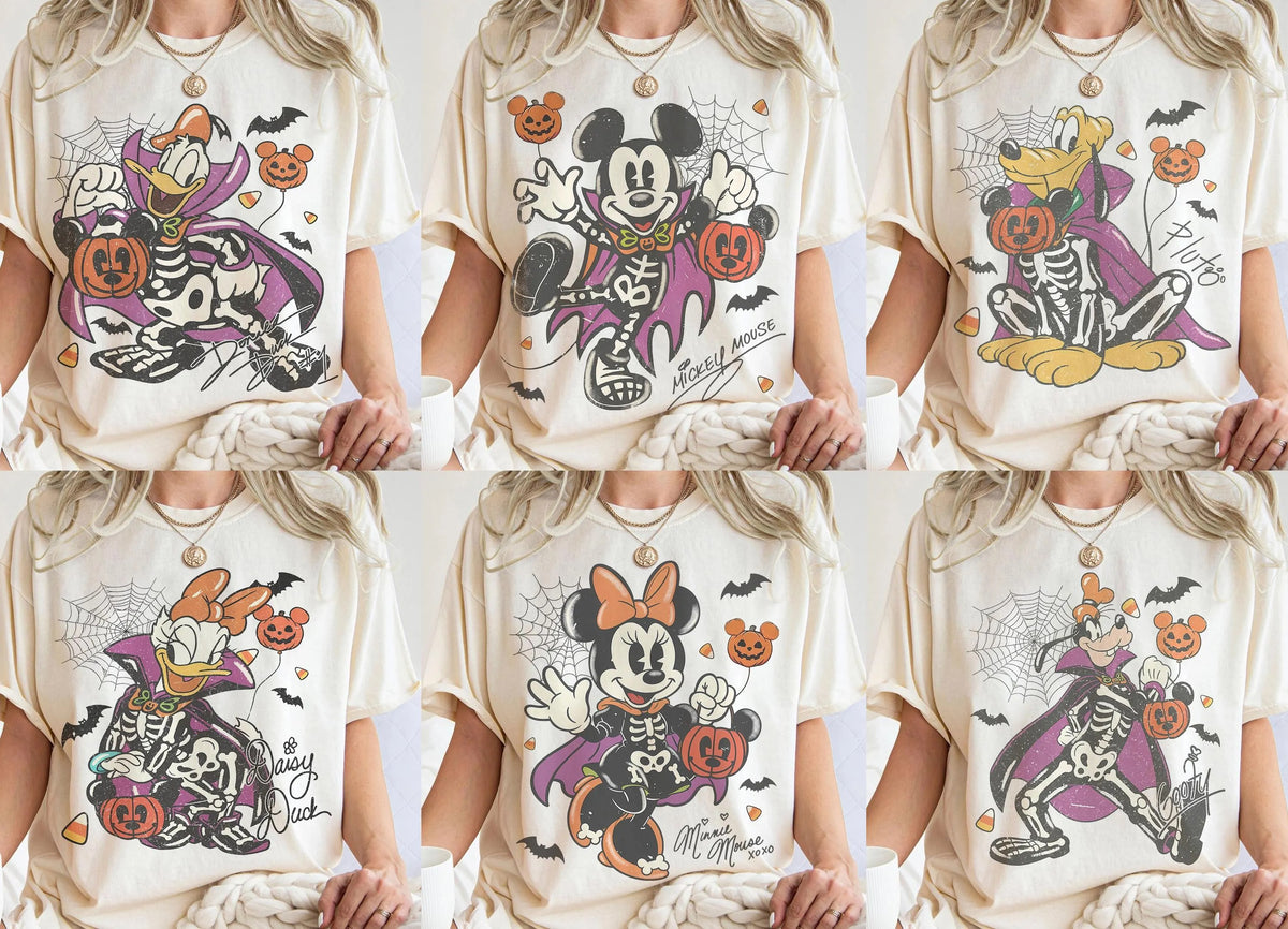 Spooky Season Disney Halloween Matching Shirt