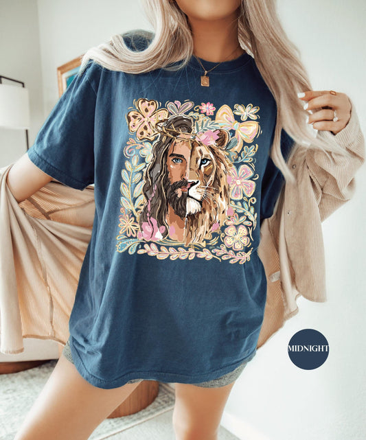 Lion Of Judah Jesus Shirt