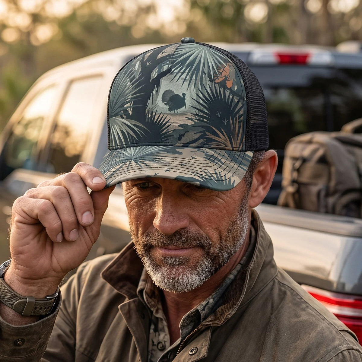 Turkey Hunting Mesh Cap TH1002