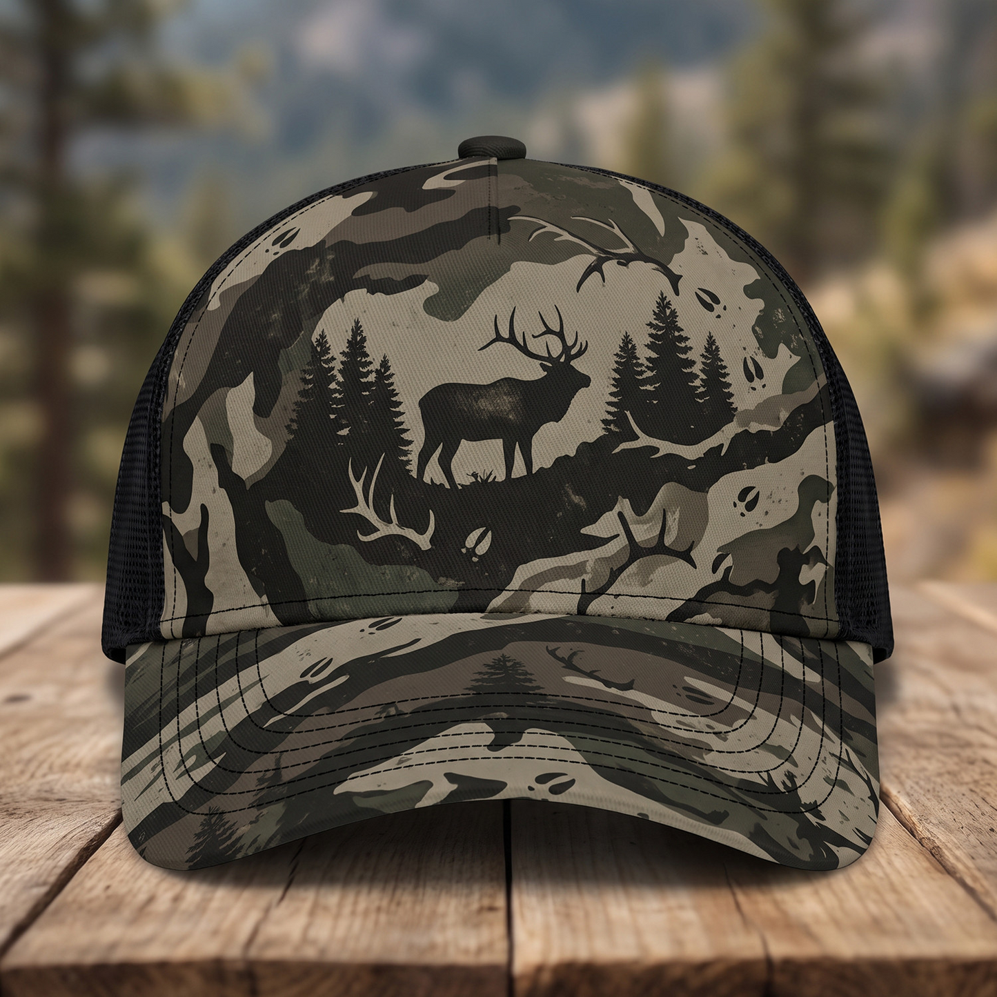 Deer Hunting Mesh Cap TH1002
