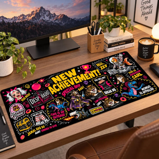 New Achievement Desk Mat