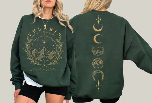 ACOTAR Velaris City of Starlight Sweatshirt