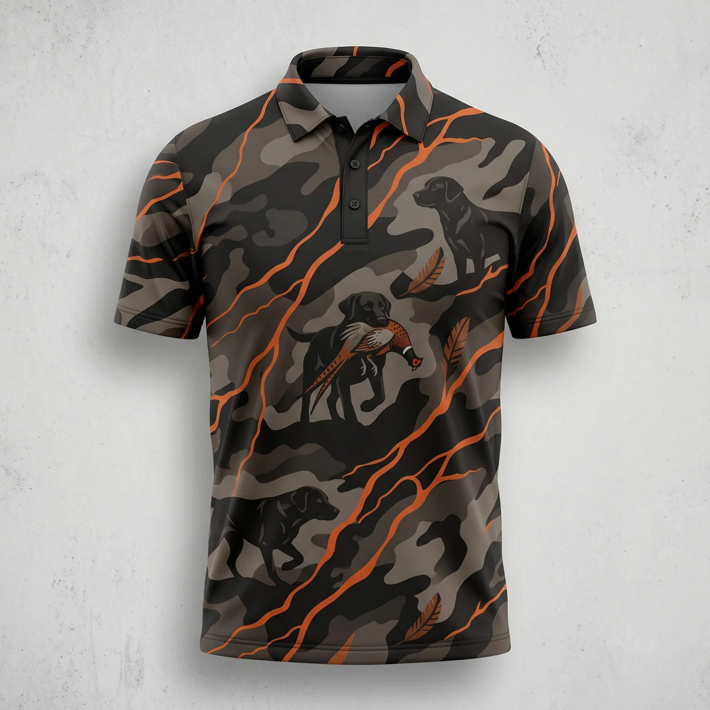 Upland Pheasant Hunting Polo Shirt TH30006