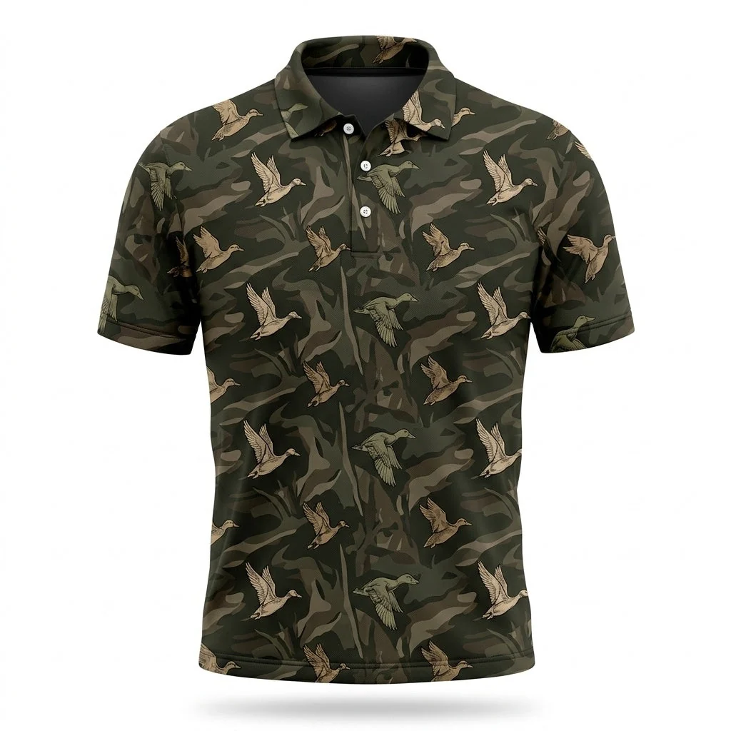 Duck Hunting Polo Shirt TH3017