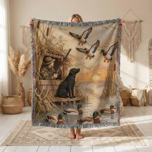 Personalized Hunting Blanket DH1006