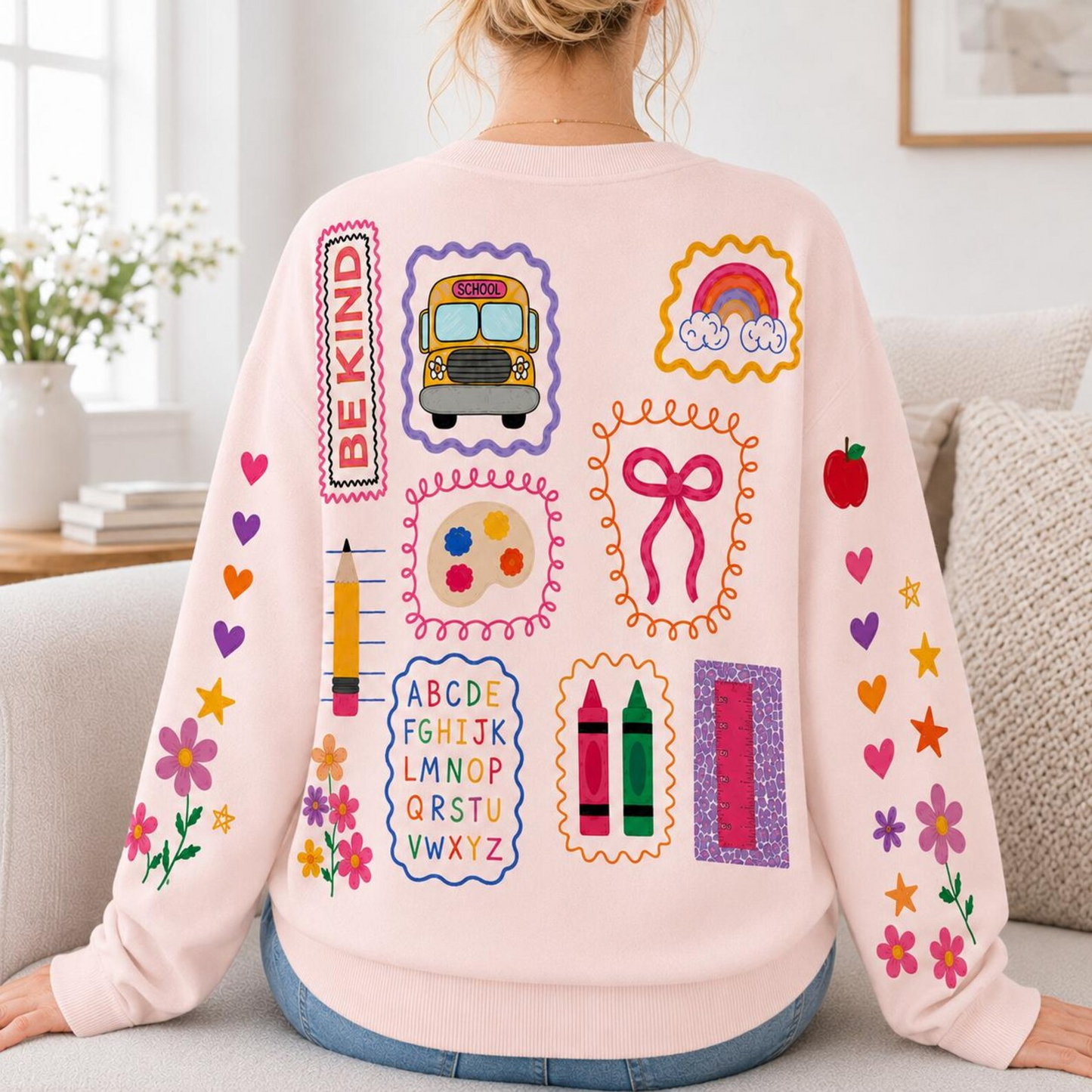 Personalized Teacher Cardigan Sweater