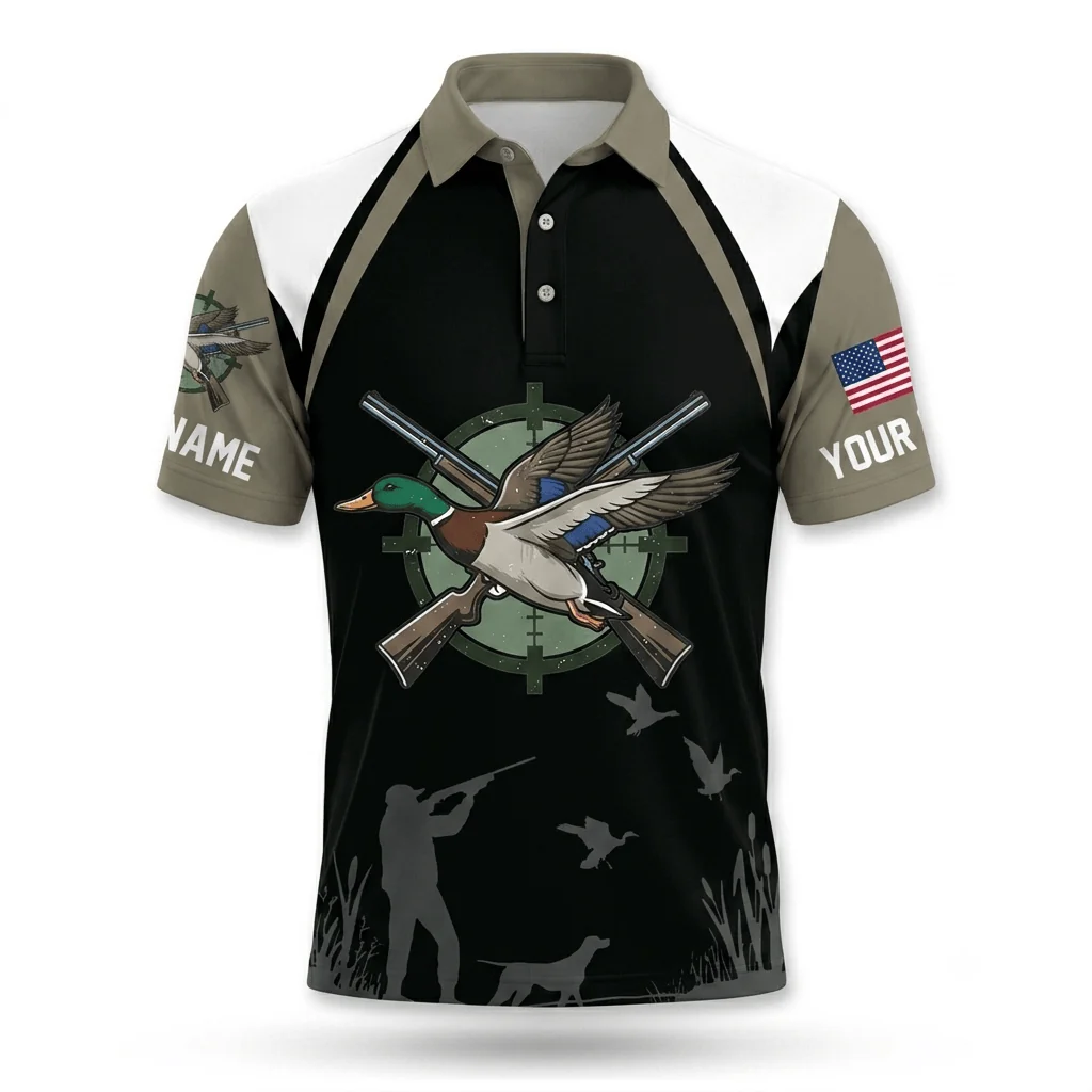 Duck Hunting Polo Shirt TH3015