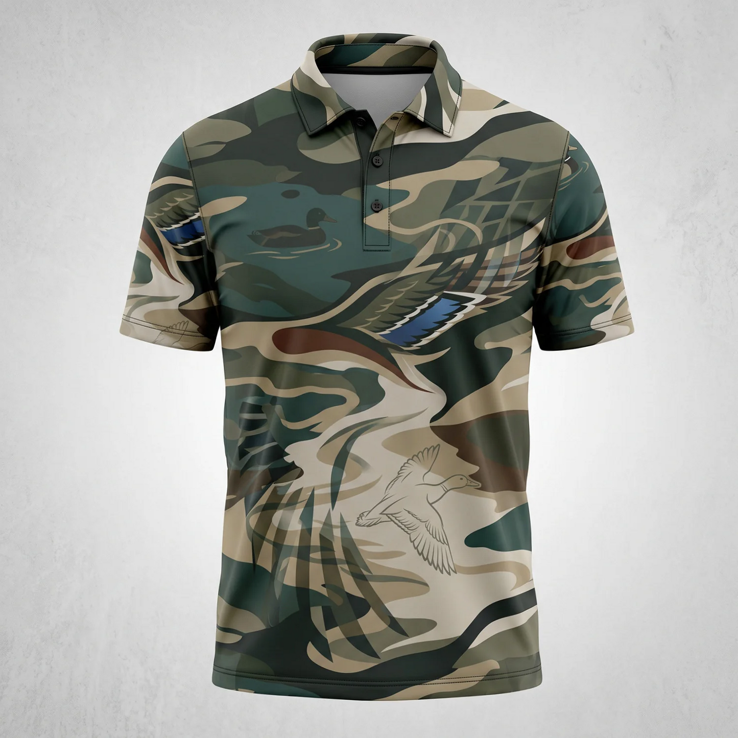 Duck Hunting Polo Shirt TH305