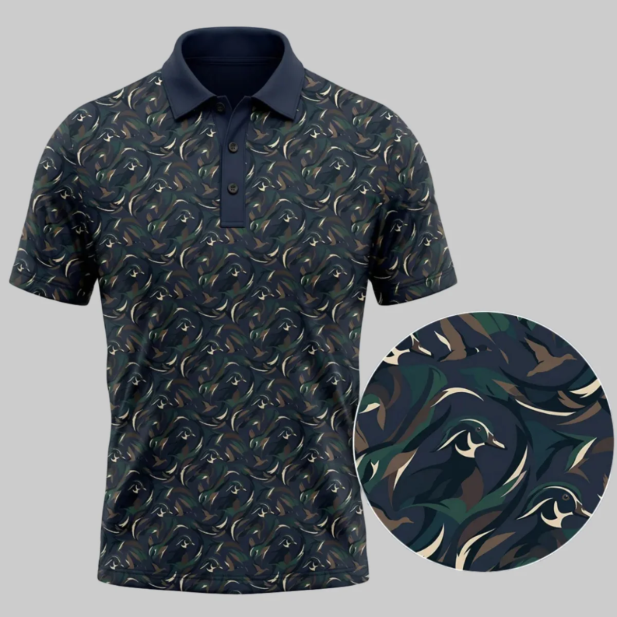 Duck Hunting Polo Shirt TH3021