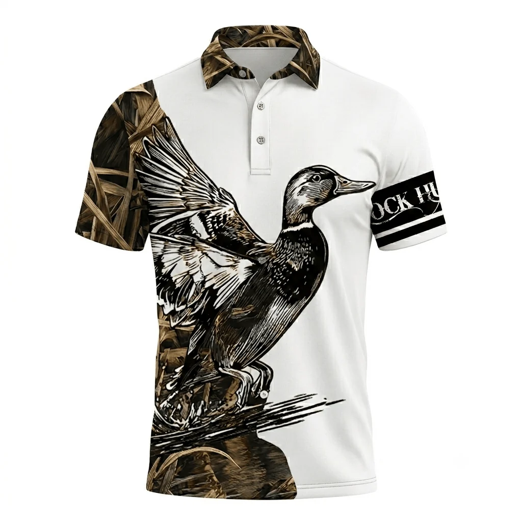 Duck Hunting Polo Shirt TH3000