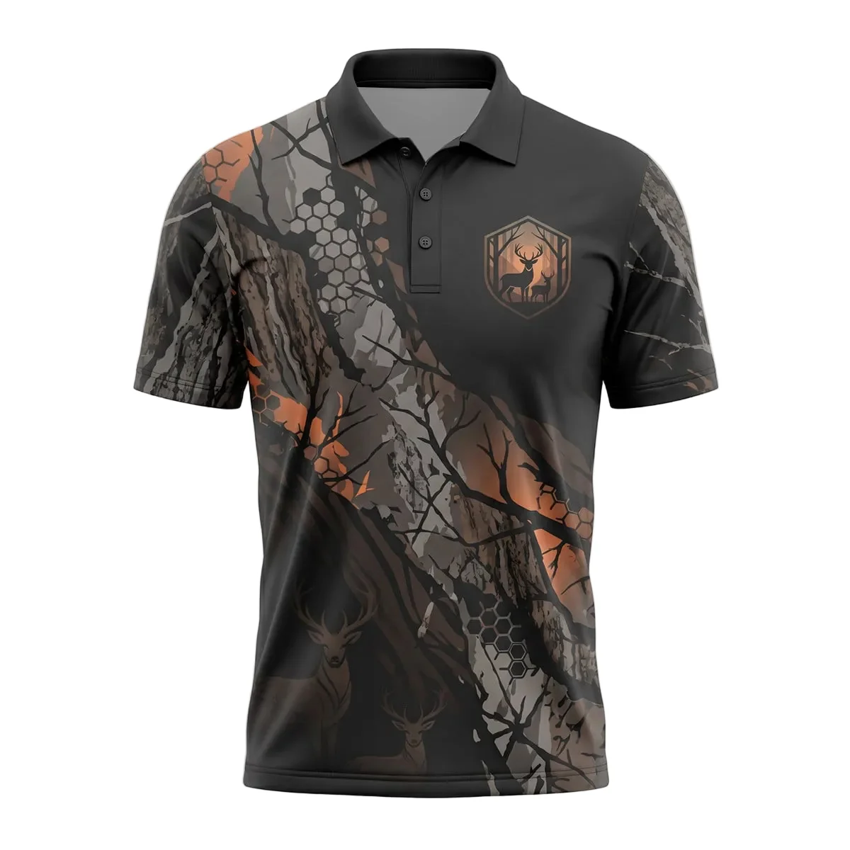 Deer Hunting Polo Shirt TH3001