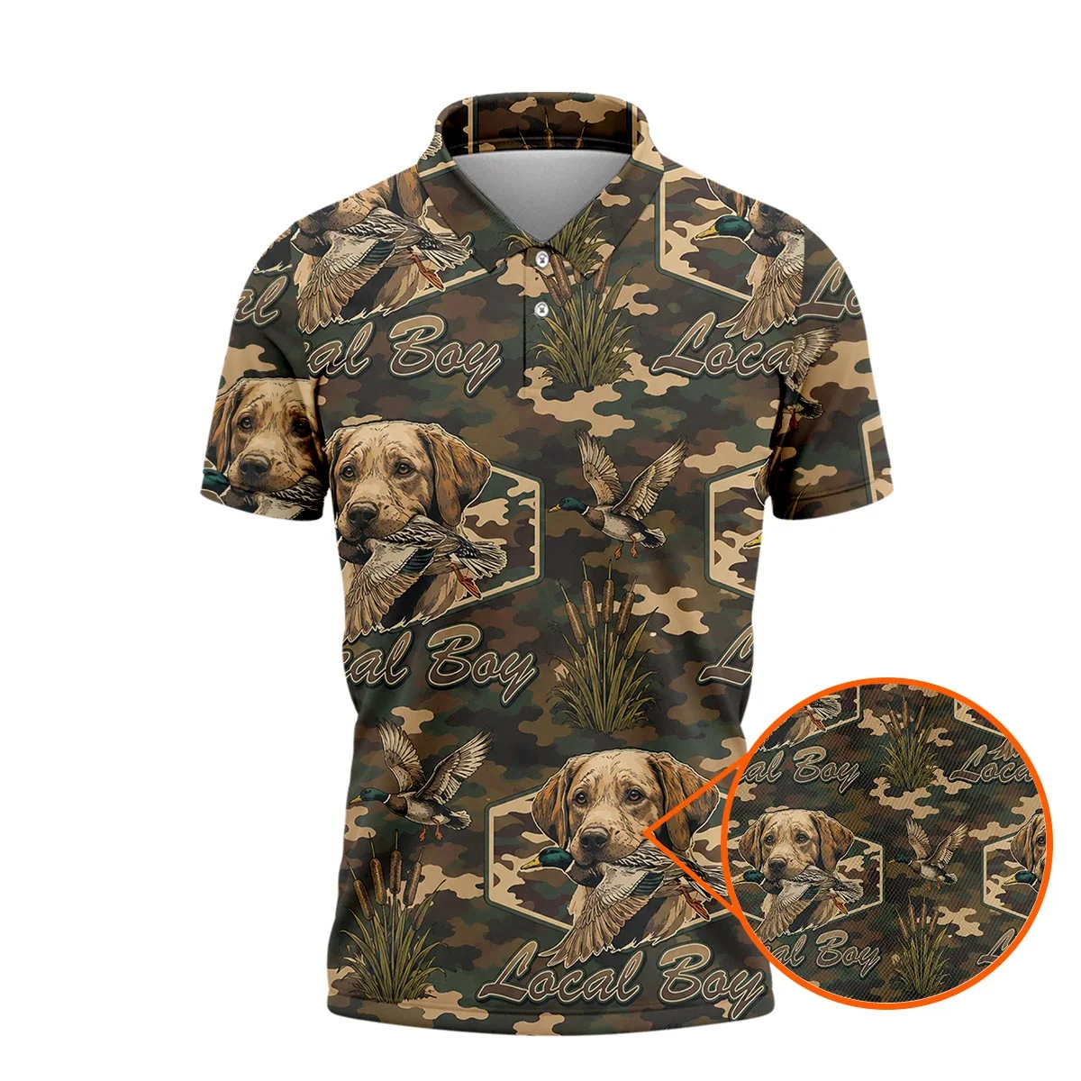 Duck Hunting Polo Shirt TH325