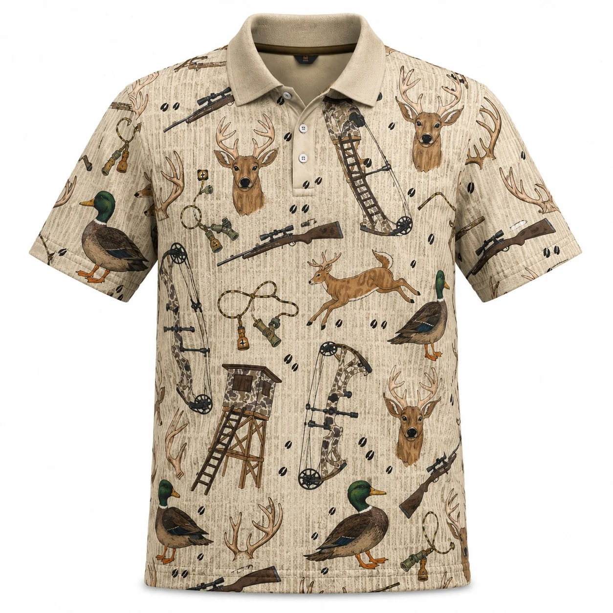 Deer Hunting Polo Shirt TH3019