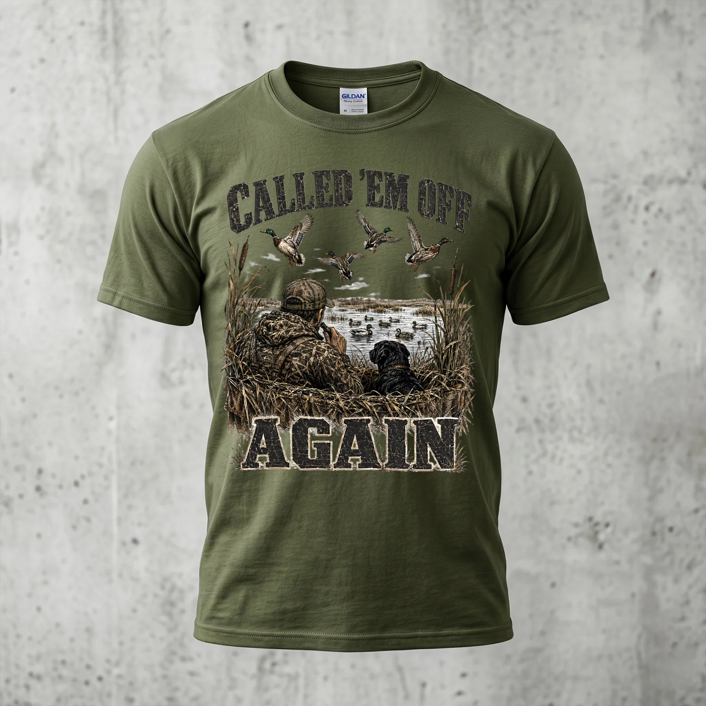 Duck Hunting Outdoor Cotton Shirt TH3029