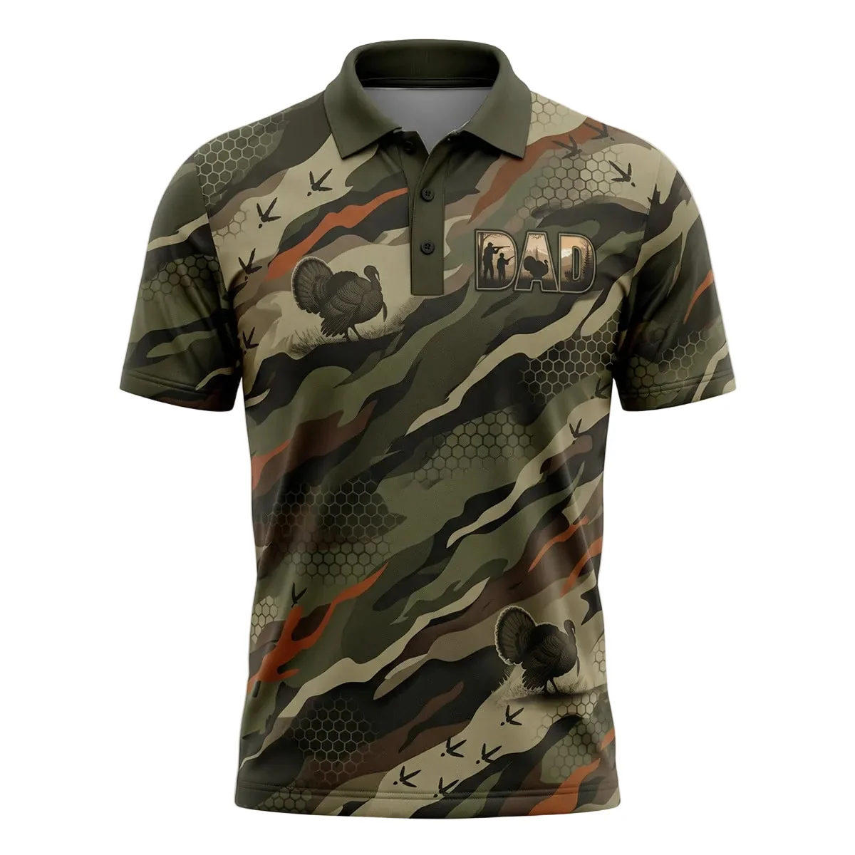 Turkey Hunting Polo Shirt TH3007