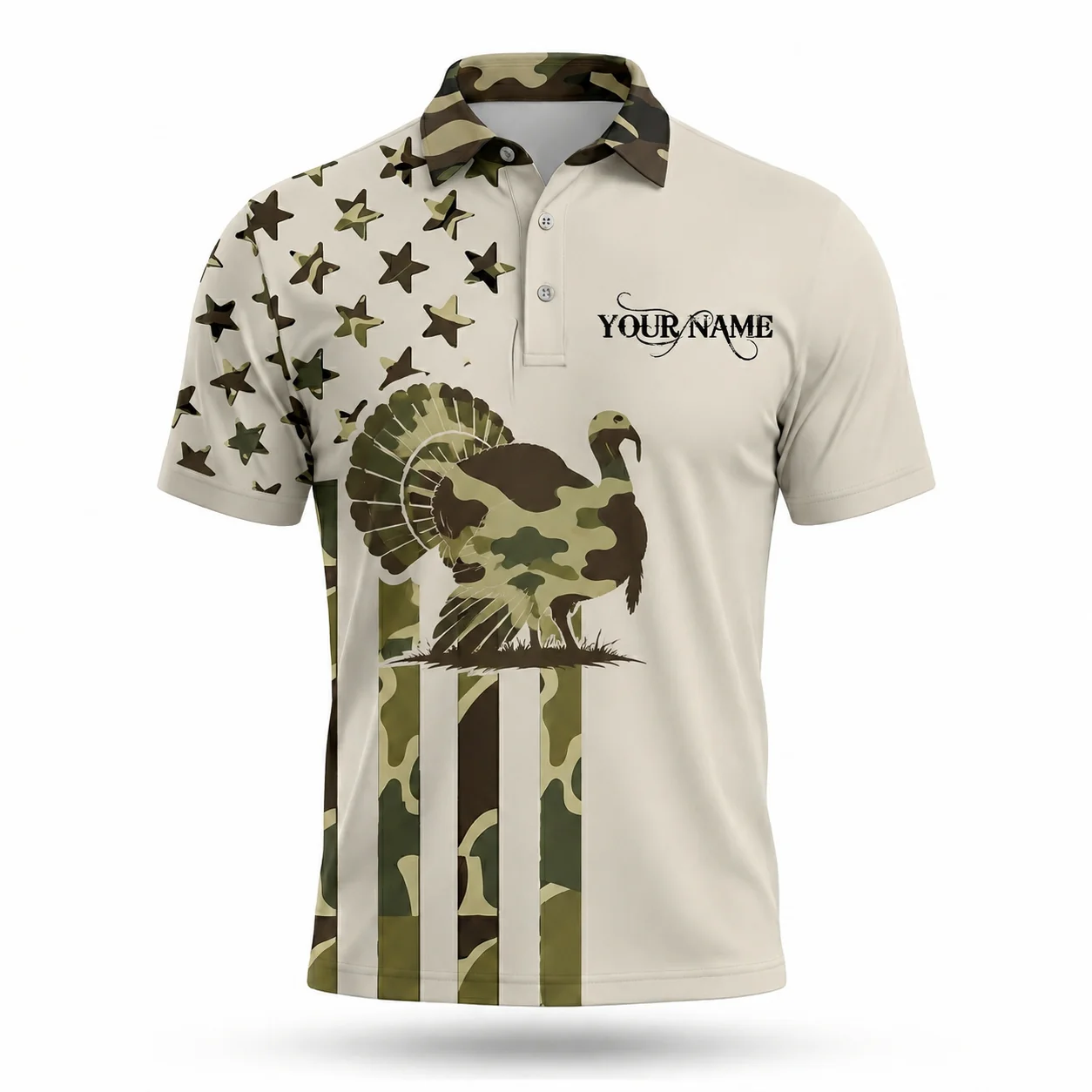 Turkey Hunting Polo Shirt TH3008