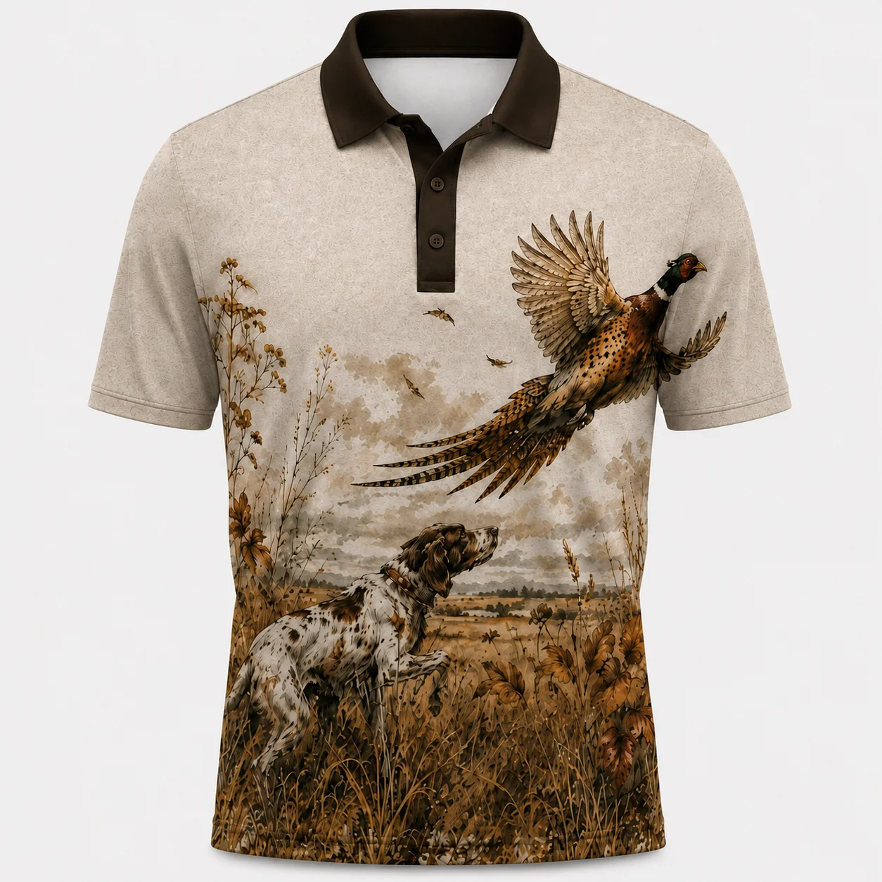 Pheasant Hunting Polo Shirt TH3010