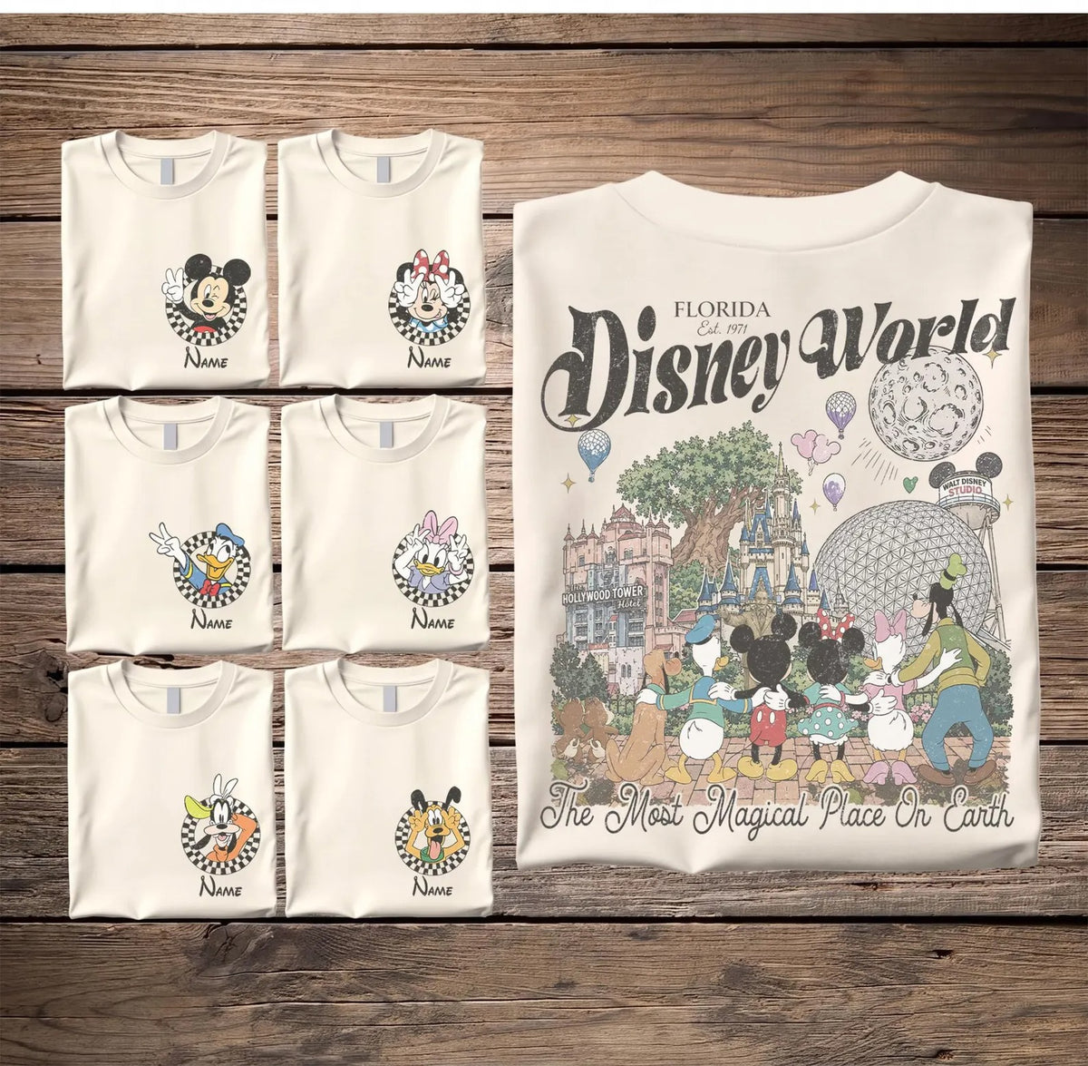 Personalized Disney World Family Shirts
