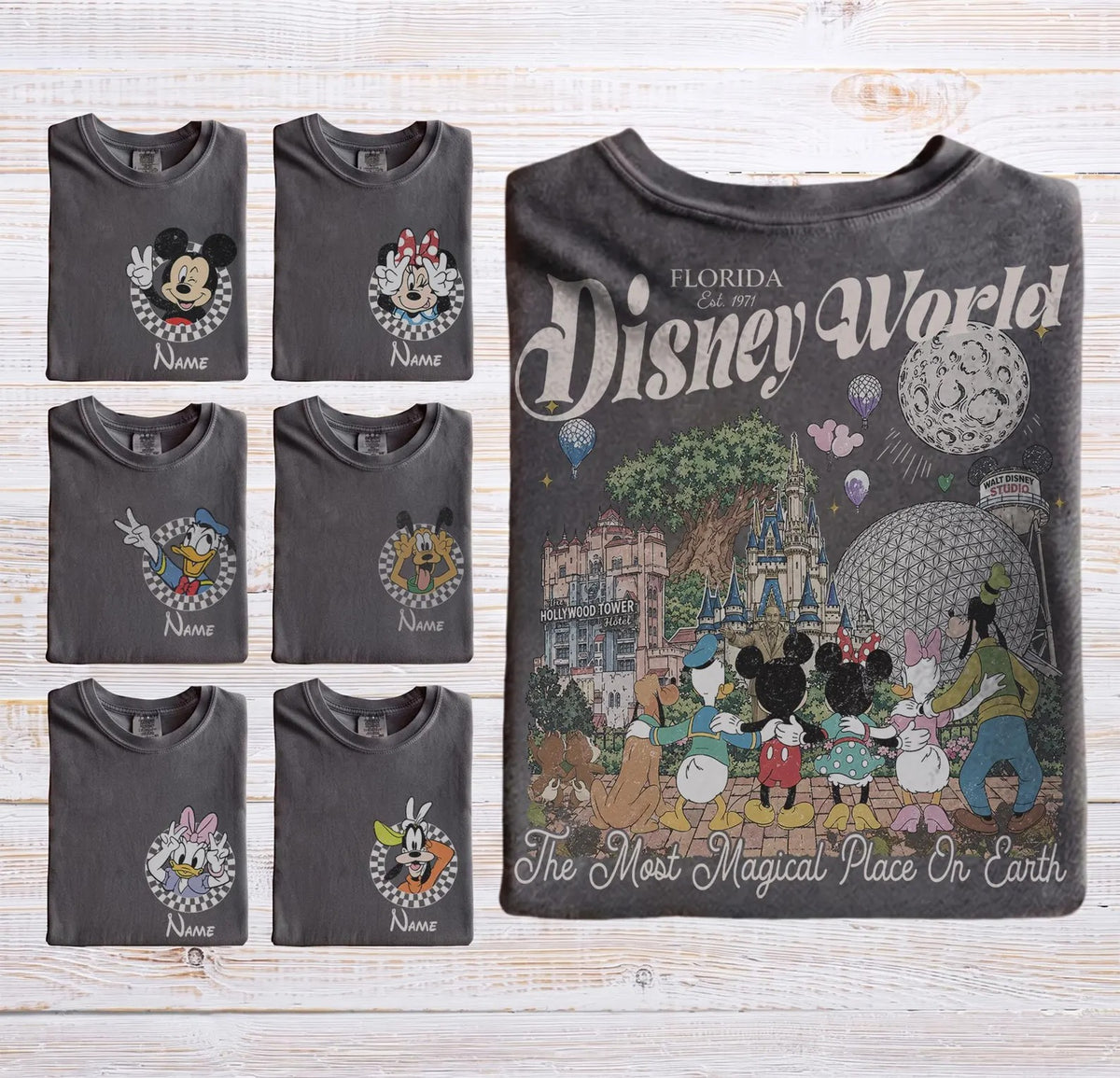 Personalized Disney World Family Shirts