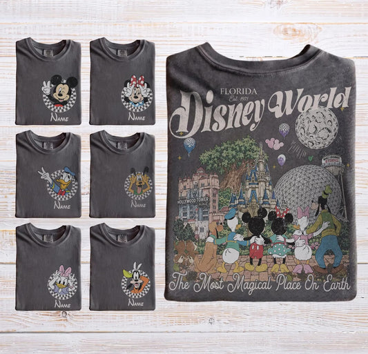 Personalized Disney World Family Shirts