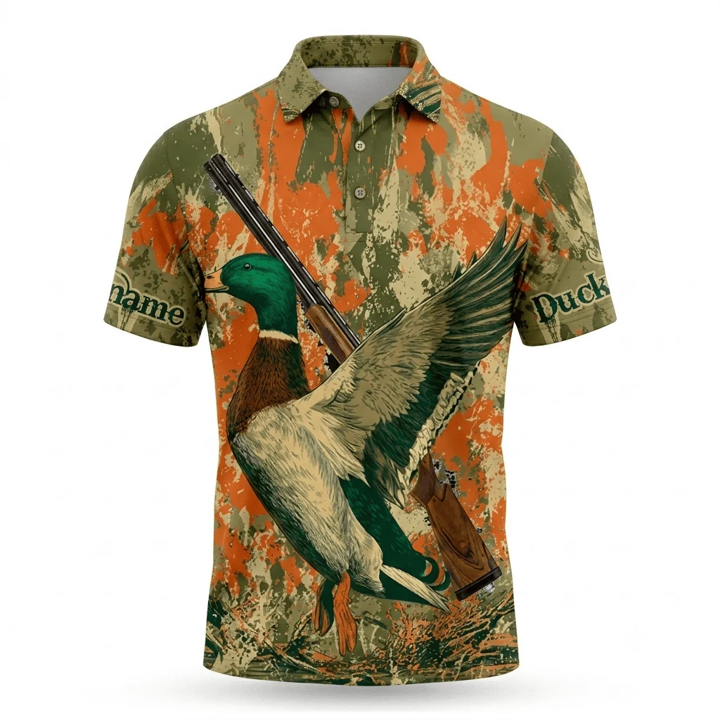 Duck Hunting Polo Shirt TH3001