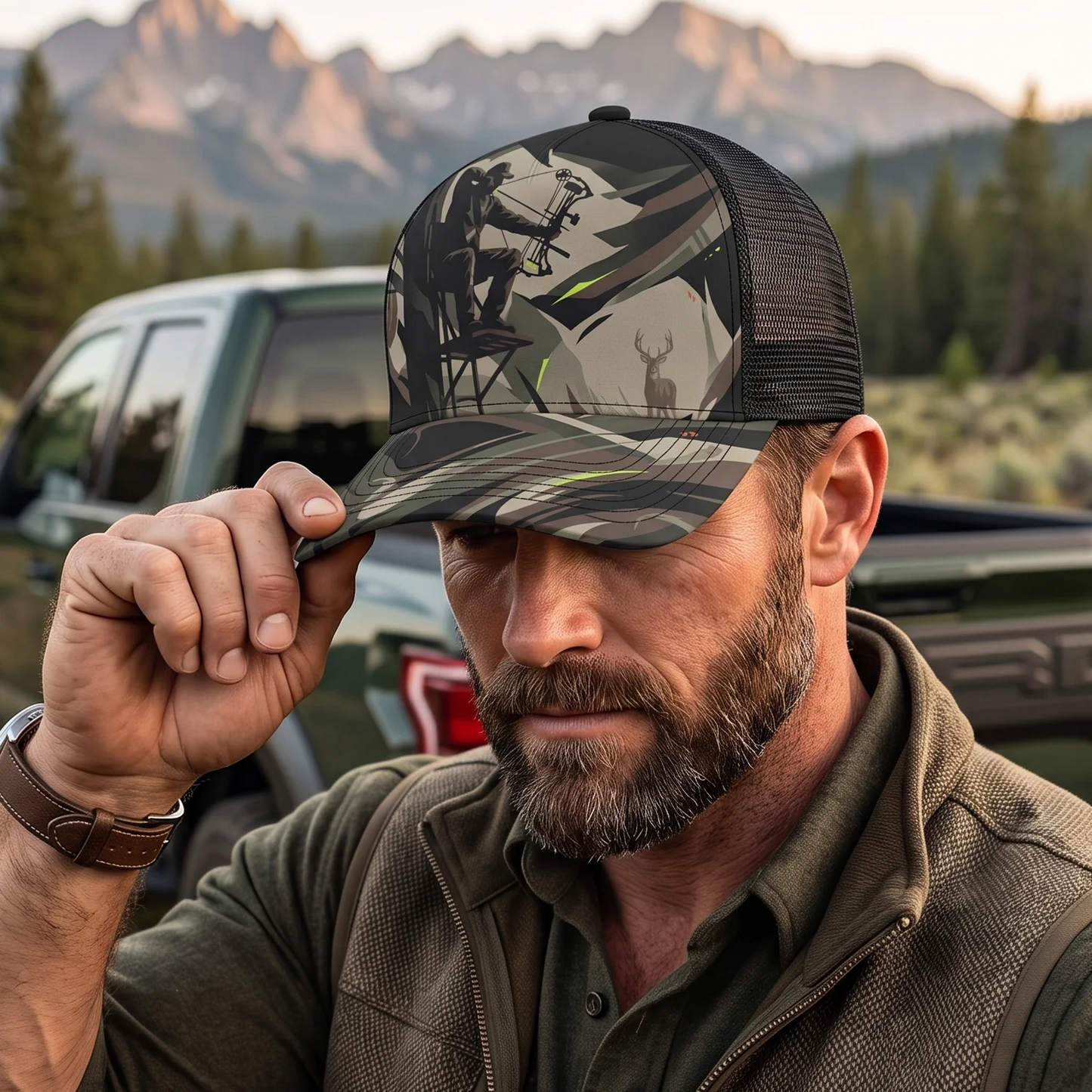 Bowhunting Mesh Cap BM3000